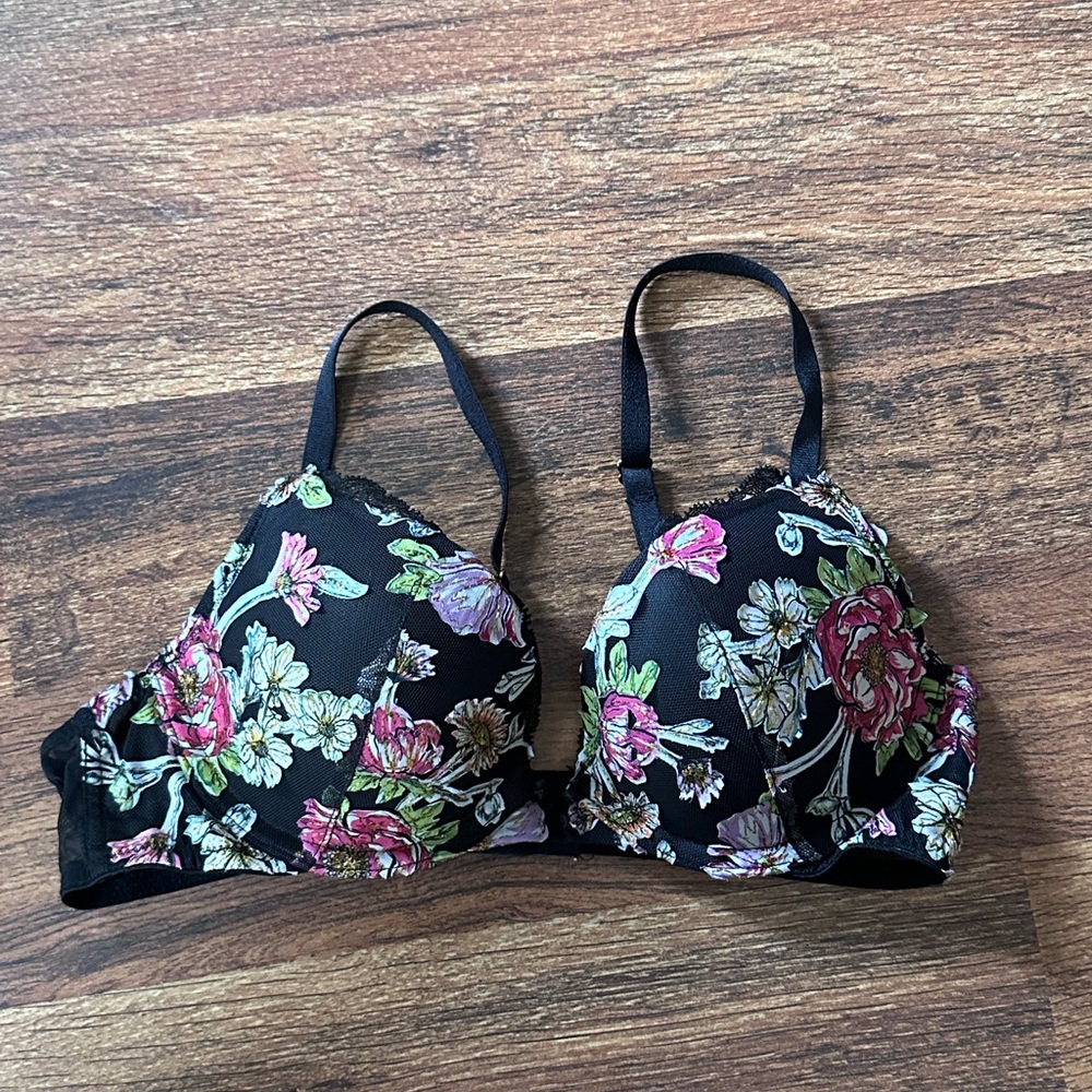 Victorias‎ Secret Bra Floral Dream Angels Pushup 32B